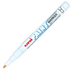 Uni Paint PX-21 Paint Marker Bullet Tip Fine White