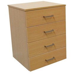 Accord Mobile 4 Drawer Tawa