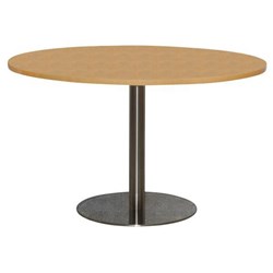 Accord Meeting Table 900mm Disc Base Tawa