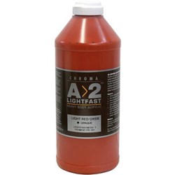 A2 Art Student Acrylic Paint 1L Light Red Oxide