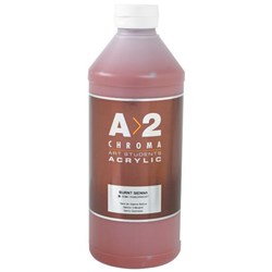 A2 Art Student Acrylic Paint1L Burnt Sienna