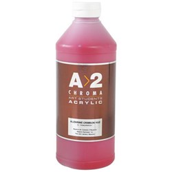 A2 Art Student Acrylic Paint 1L Alizarine Crimson