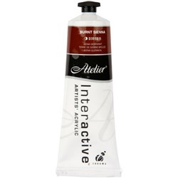 Atelier Interactive Acrylic Paint S1 80ml Burnt Sienna