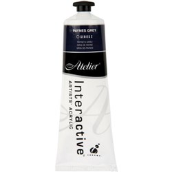 Atelier Interactive Acrylic Paint S2 80ml Paynes Grey