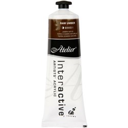 Atelier Interactive Acrylic Paint S1 80ml Raw Umber