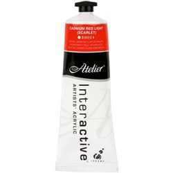 Atelier Interactive Acrylic Paint S4 80ml Light Red