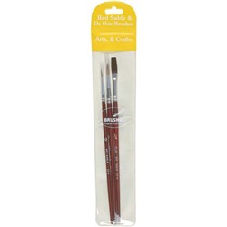 23V Paint Brush Set, Set of 3