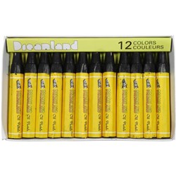 Dreamland Oil Pastels Large Black, Pack of 12