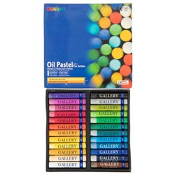 Mungyo Gallery Oil Pastels Assorted Colours, Pack of 24
