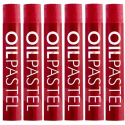Mungyo Oil Pastels Red, Pack of 6
