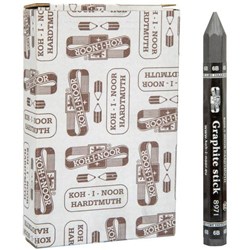 Koh-I-Noor Hexagonal 6B Graphite Stick, Box of 12