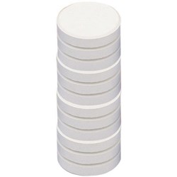 Tempera Paint Blocks White, Pack of 12