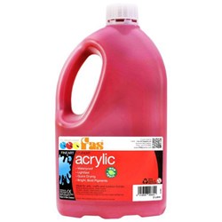 Fas Student Acrylic Paint 2L Cool Red