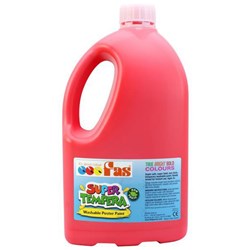 Fas Super Tempera Poster Paint 2L Brilliant Red