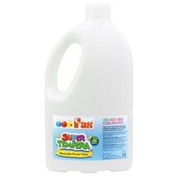 Fas Super Tempera Poster Paint 2L White