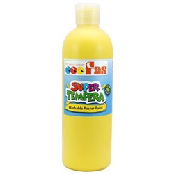 Fas Super Tempera Poster Paint 500ml Yellow