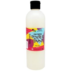 Five Star Tempera Poster Paint 500ml Glitter Krystal