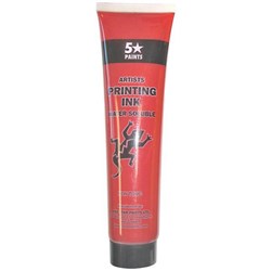 Five Star Water Based Printing Ink 115ml Red