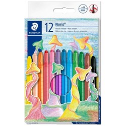 Staedtler Noris Twistable Coloured Crayons, Pack of 12
