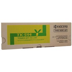 Kyocera TK-594Y Yellow Laser Toner Cartridge