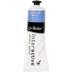 Atelier Interactive Acrylic Paint S2 80ml Pacific Blue