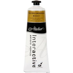 Atelier Interactive Acrylic Paint S4 80ml Pale Gold