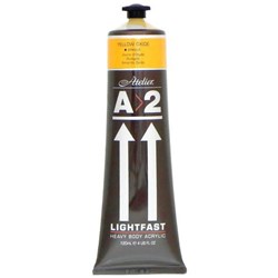 A2 Art Student Acrylic Paint 120ml Yellow Oxide