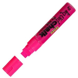 Texta Liquid Chalk Dry Wipe Window Marker 15mm Chisel Tip Pink