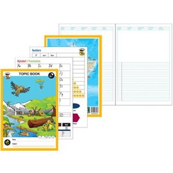 Clever Kiwi Topic Exercise Book Interleaved 32 Leaves