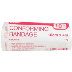 Help-It Conforming Bandage Light-weight Stretch 100mmx4m