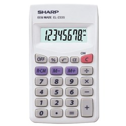 Sharp EL-233SB Pocket Calculator