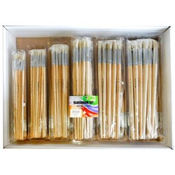 Five Star Classroom 582 Round Paint Brush Set, Set of 144