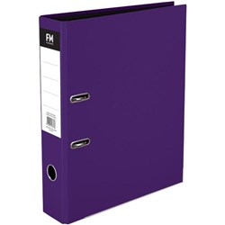 FM Vivid Lever Arch File Foolscap Purple Passion