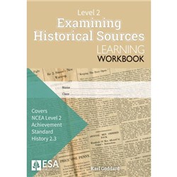 ESA Examining Historical Sources 2.3 Learning Workbook Level 2 9780947504939