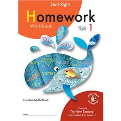 Start Right Homework Workbook Year 1 9781990015717