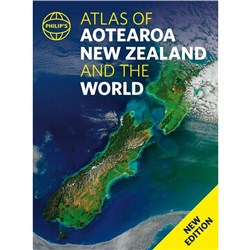 Philips Atlas of New Zealand & The World 9781869715809