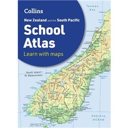 Collins NZ & the South Pacific School Atlas 5th Edition 9780008714703