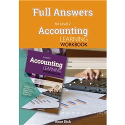 ESA Accounting Learning Workbook L2 Answers Booklet 9780947504809