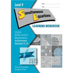 ESA Maths 3.15 Simultaneous Equations Learning Workbook Year 3 Level 13 9780908315970