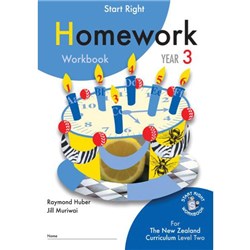 Start Right Homework Workbook Year 3 9781990015731