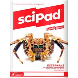 sciPAD External Biology Workbook Level 2 9780992260415