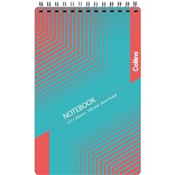 Collins Notebook Polypropylene Top Opening Spiral 200x127mm 100 Leaves