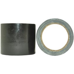 S361 Cloth Tape 48mm x 30m Black, Pack of 18