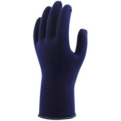 Lynn River UltraCold Acrylic Polyester Knit Safety Gloves Medium Navy, Pack of 12 Pairs 
