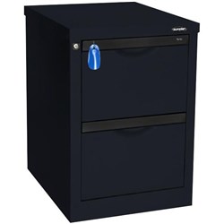 Europlan 505W Forte Filing Cabinet 2 Drawer Night Blue