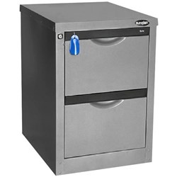 Europlan 505W Forte Filing Cabinet 2 Drawer Stone Grey