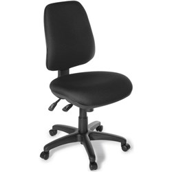 Tactic Chair High Back 2 Levers Black Fabric