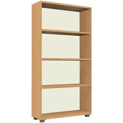 City Value Bookcase 1600mm Tawa