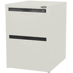 Europlan Under Desk Filing Cabinet Silver Quill