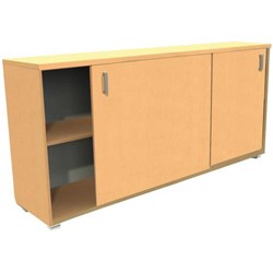 City Credenza Sliding Doors 1800mm Tawa
